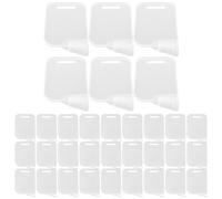 ABOOFAN 40pcs Removable Plastic Divider for Fridge and Freezer, Multipurpose Fridge Organizer Shelf Divider to Prevent Falling and Keep Food Neat, Convenient Kitchen Storage Solution