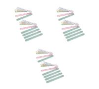 ABOOFAN 45pcs Christmas Xmas Nail Files Mixed Style Double-Sided Emery Board Manicure Grit Tools for Fingernail Buffering and Nail Art DIY Gift