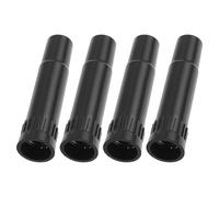 ABOOFAN 4pcs 39mm Plastic Car Valve Stem Extenders Universal Tire Valve Extensions for Auto Truck Rv Wheel Caps Air Check Adaptors