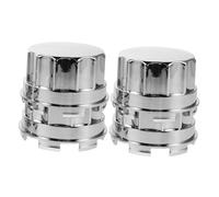ABOOFAN 4pcs Aluminum Alloy Wheel Hub Caps for Atv Go Kart Rims Lightweight Rim Covers with Salt Spray Resistance Easy Installation Protecting Against Sand and Stones Beach and Off Road