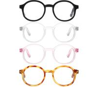 ABOOFAN 4pcs Cat Dog Glasses Cosplay Pet Glasses Reusable Lightweight Plastic Stylish Cute Accessories for Pet Cats and Dogs