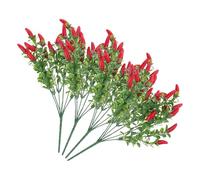 ABOOFAN 4pcs Fake Hot Pepper Plant Artificial Vegetable Decor Simulation Plant with Realistic Appearance Pvc Material Unique Style Versatile Use Photography Props for Event Settings