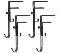 ABOOFAN 4pcs Garland Hanger Adjustable Heavy Duty Stocking Holder Iron Hook for Hanging for Fireplace Shelf Table
