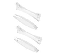 ABOOFAN 4pcs Magnetic Optical Lens with Converging Refraction and Reflection Functions for Physics and Optics Experiments Science Education Kit for School Laboratory Use