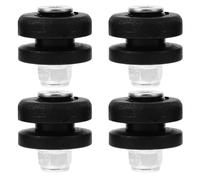 ABOOFAN 4pcs Motorcycle Rear Luggage Case Base Plate Spacers Quick-release Buckle Pads Wear-resistant Aluminum Alloy Trunk Bracket for Top Box Replacement