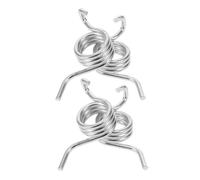 ABOOFAN 4pcs Motorcycle Solo Seat Mount Springs Kit Compatible for Saddle Seat Mounting, Cnc Aluminum Alloy Footpeg Pedal Replacement Springs for Off-road Motorcycles