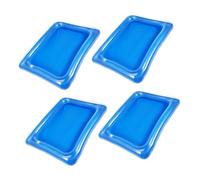 ABOOFAN 4pcs Practical Inflatable Serving Bars Ice Food Server Bar Trays Lightweight Portable for Parties