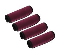 ABOOFAN 4pcs Pull up Bar Grips Neoprene Protective Handle Sleeves Dumbbell Grip Pads Detachable Non Slip Bar Covers for Dumbbells and Single Home Gym Lifting