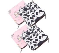 ABOOFAN 4pcs Sanitary Napkin Pouch Women Period Bag Period Pouch Polyester Everyday Storage for Women and Outdoors Travel