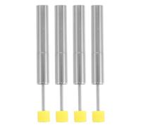 ABOOFAN 4Pcs Universal Trash can Damper Replacement Soft-Close Hydraulic Piston for Kitchen Trash Bin Lid Quiet Closing Bin Damper Fits Home Office and Public Space Use