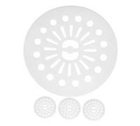 ABOOFAN 4pcs Washing Machine Spin Cap Cover Plastic Clothes Pressing Pad for Efficient Dehydration Moisture Extraction Compatibility with Automatic Washers Saving Laundry Accessory