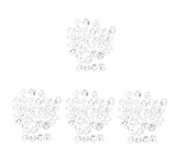 ABOOFAN 4sets Diamond Craft Gems Decorative Resin Charms for Diy Elegant Hair Ornaments Unique 40pcs*4
