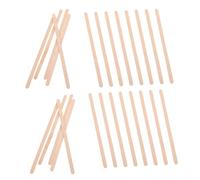 ABOOFAN 500pcs Wooden Coffee Stirrers Disposable Smooth Wood Beverage Swizzle Sticks for Hot and Cold Drinks Office Cafe Bar Home Use