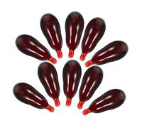 ABOOFAN 50pcs Halloween Fake Blood Pills Realistic Blood Capsules for Costume Makeup Smudge Resistant Horror Party Props and Pranks for Immersive Scary Effects