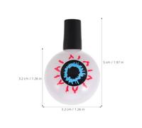 ABOOFAN 50pcs Mini Eyeball LED Light Cover for 5mm String Lights Decor | Lightweight Plastic Shade with Embossed Veins, Realistic Design for Fairy Lights, Haunted Houses, Removable Fit