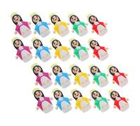 ABOOFAN 50Pcs Mini Virgin Mary Figurines Small PVC Catholic Ornament Religious Home Desk Decor Easter Baptism Nativity Miniature Mary Statues