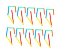ABOOFAN 50Pcs Montessori Angle Learning Sticks Interactive Math Teaching Tools for Kindergarten and Elementary Students Construction Sticks for Geometry School Lessons and Angle