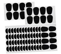 ABOOFAN 50pcs Silicone Saxophone Tooth Pads with Strong Thick Comfortable Sax Cushion Patches for Alto Tenor Baritone Sax Suitable for Beginners and Professionals