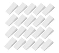 ABOOFAN 50Pcs Triangular Beauty Sponges Dry and Wet Dual-use Cosmetic Applicators for Foundation and Powder Elastic Makeup Puff for Smooth Portable and Precise Application