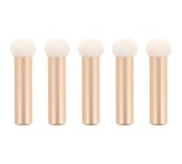 ABOOFAN 5Pcs Concealer Brush Cosmetic Applicator Brush Sponge Aluminum Handle Not Easy to Deform Applying Foundation for Makeup Starters and Professionals Home Outdoor Use