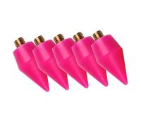 ABOOFAN 5pcs Diamond Art Pen Wax Tip Dotting Tools for Nail Rhinestone Picker, Metal Replacement Tips with Double-ended Design for Diy Nail Art and Craft Decoration