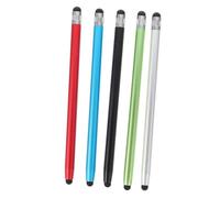 ABOOFAN 5pcs Double Head Stylus Pen Scratch Silicone Head for Smart Phone Tablet Home School Use