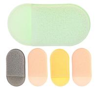 ABOOFAN 5pcs Face Cleansing Sponge Makeup Sponges Multi-functional Fashionable Pads Not Easy to Shed Hair Reusable for Face Washing and Travel Use