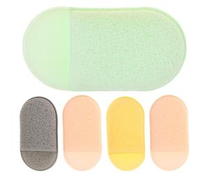 ABOOFAN 5pcs Face Cleansing Sponge Makeup Sponges Multi-functional Fashionable Pads Not Easy to Shed Hair Reusable for Face Washing and Travel Use
