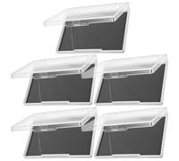 ABOOFAN 5pcs Magnetic Makeup Tray Empty Eyeshadow Plate Makeup Holder for Eyeshadow Palette Organiser Pallets