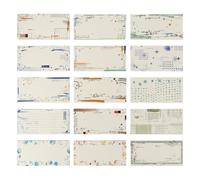 ABOOFAN 600pcs Creative Sticker Pad Memo Notes Set Basic Frame Design, Post Memo Pads for Students and Office Use, Dreamland Theme Hand Account Accessories