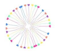 ABOOFAN 60pcs Hair Braiding Kit with Colorful Pull Through Looper Tools for Hair Styling, Ponytail Loop Tool and French Braid Accessories Set for