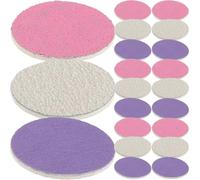 ABOOFAN 60pcs Manicure Sanding Discs Electric Foot File Callus Remover for Feet with Bearing Storage Box Lightweight Synthetic Material Suitable for Home and Nail Shop Use