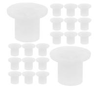 ABOOFAN 60pcs Reed Diffuser Plug with Pre-opened Central Hole and Integrated Tight Outer Ring, Leak Resistant Diffuser Bottle Insert for Aroma Sticks and Fragrance Bottles, for Office