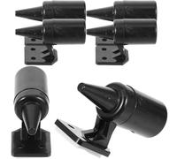 ABOOFAN 6pcs Deer Warning Whistle Device for Car and Motorcycle, Abs Material for Driving Safety and Deer Deterrence, Suitable for Vehicles to Prevent Collisions