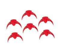 ABOOFAN 6pcs Nut Opening Clips Red Melon Pliers Pine Nut Shellers Sunflower Seed Crackers High Hardness Kitchen Gadget for Easy and Labor-Saving Shelling