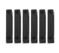 ABOOFAN 6pcs Window Screen Holder Clips with No-Drill Installation Reusable Abs and Iron Screen Fasteners for Door Window Mesh