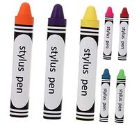 ABOOFAN 7Pcs Touch Screen Stylus Pen Universal Capacitive Pen for Tablet and Phone Assorted Colours Lightweight and Compact Suitable for Drawing Note-Taking Playing Games Marking Documents