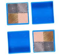 ABOOFAN 8 Pcs Density Cube Set for Specific Gravity Investigation Copper Aluminum Iron and Wood for Science Education and Density Experiments Lab Settings
