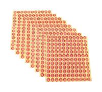 ABOOFAN 80sheets Adhesive Round Labels Stickers for Clothing White Background with Text Apparel Markers Self-Adhesive Tear-Resistant Safe for Fabrics for Dress and School Clothes