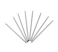 ABOOFAN 8Pcs Adjustable Tent Pole Kit Grey Iron Support Rods with Special Head Design for Camping Backpacking Shelter Awning Replacement and Tent Building