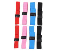 ABOOFAN 8Pcs Bento Box Straps Elastic Bands High Elasticity Lunch Box Fixing Bands for Travel School Picnic Food Containers with Compact Lightweight Design and Smooth Surface in Multiple