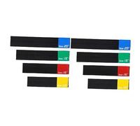 ABOOFAN 8pcs Elastic Belt Cymbal Mute Pad Cymbal Pad for Drumming Practice Drum Muffler for Drum Kit Parts Accessories Use during Drumming Practice