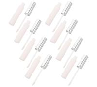 ABOOFAN 8pcs Ml Empty Mascara Tube with Wand, White Sl ottle Made of Plastic and Nylon, Refillable Lash Spoolie Tube Preventing Leakage and Minimizing Liquid Evaporation, for Makeup