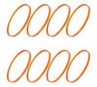 ABOOFAN 8pcs Replacement Cotton Candy Machine Drive Belts Plastic Lightweight for Commercial Electric Candy Maker Maintenance Repair Parts