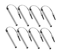 ABOOFAN 8pcs Retractable Capacitive Stylus Pen with Extendable Fine Rod for Accurate Input Phones Tablets Navigation Systems and Atms Touchscreen Writing Tool