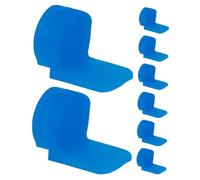 ABOOFAN 8pcs Silicone Clarinet Thumb Supports Soft Cushion Pads for Oboe and Clarinet Finger Rests Thumb Pressure Easy Install Instrument Accessory