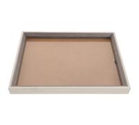 ABOOFAN A4 Size Tabletop Photo Frame with Resin Material, Easy Photo Changing and Protective Panel, Modern Minimalist Style for Dorm, Office, and Home Display