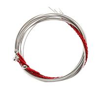 ABOOFAN Acoustic Bass Strings Set Metal Material for 4 String Bass Guitar 4pcs Replacement Parts Pack for Musicians
