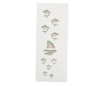 ABOOFAN Acoustic Guitar Fretboard Sticker Shark Pattern 1 Pc Guitar Fingerboard Decal Easy to Apply for Fingerboard Decoration