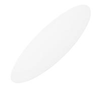 ABOOFAN Acrylic LED Ceiling Light Diffuser Panel 23.5cm Diameter 1mm Thick Milky White Lamp Shade Cover for Living Room Bedroom Soft Light Filtering